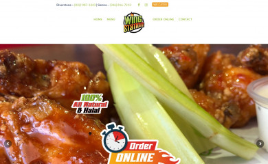 wing-station.com screenshot