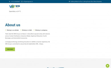 wingroup.in screenshot