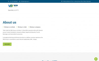 wingroup.in screenshot