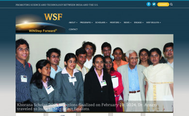 winstepforward.org screenshot