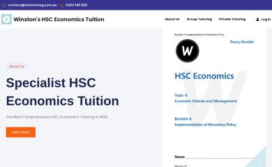 wintutoring.com.au screenshot