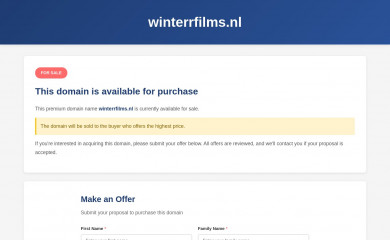winterrfilms.nl screenshot