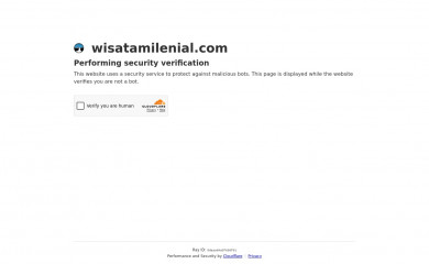 wisatamilenial.com screenshot