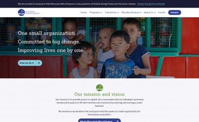 wisconsinmicrofinance.com screenshot