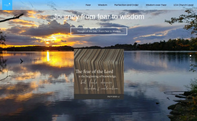 wisdomfromfear.ca screenshot