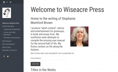 wiseacrepress.com screenshot
