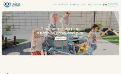 wisepreschool.com.au screenshot