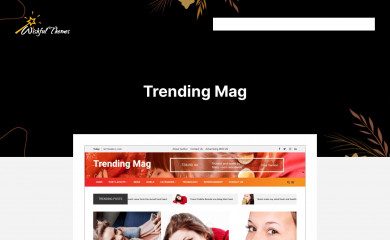 https://www.wishfulthemes.com/themes/trending-mag/ screenshot