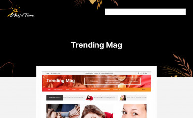 https://www.wishfulthemes.com/themes/trending-mag/ screenshot