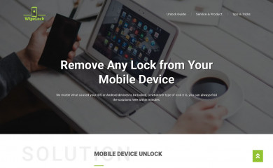 wipelock.com screenshot
