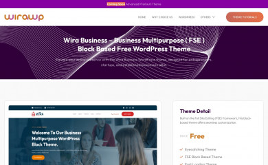 https://wirawp.com/themes/wira-business/ screenshot