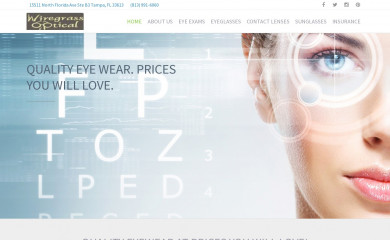 wiregrassoptical.com screenshot