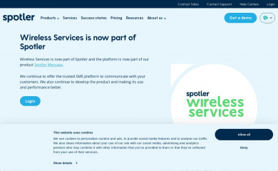 wireless-services.nl screenshot