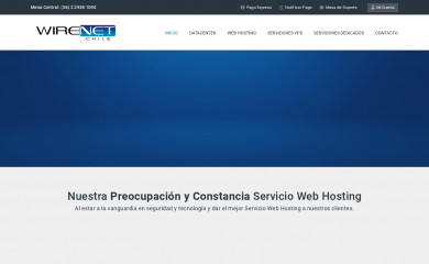 wirenetchile.com screenshot