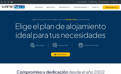 wirenetchile.com screenshot