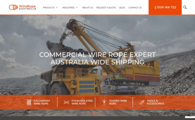 wirerope.net.au screenshot