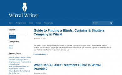 wirralwriter.co.uk screenshot