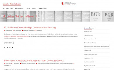 wirtschaftsrecht-news.de screenshot