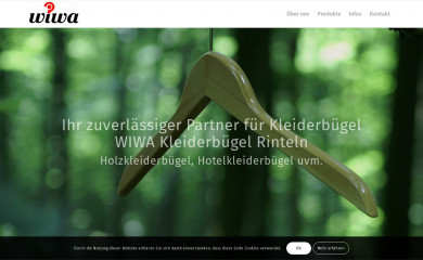 wiwa-kleiderbuegel.de screenshot