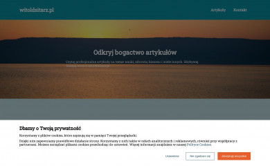 witoldsitarz.pl screenshot