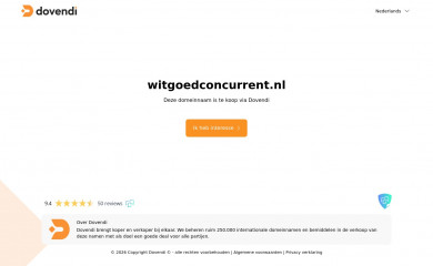 witgoedconcurrent.nl screenshot