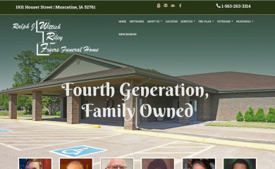 wittichfuneralhome.com screenshot