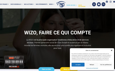 wizofrance.org screenshot