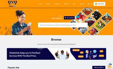 wizbizhubltd.com screenshot