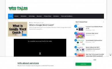 wizitales.com screenshot