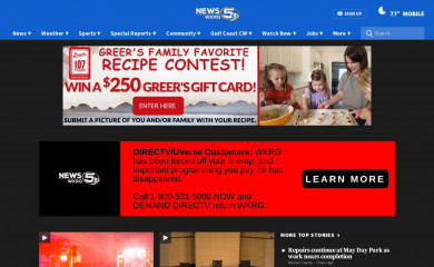 wkrg.com screenshot