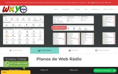 wkyhost.com.br screenshot