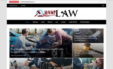 wnhplaw.com screenshot
