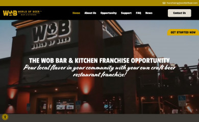 wobfranchising.com screenshot