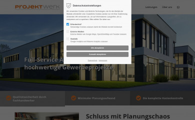 wohnwerk-wolf.de screenshot