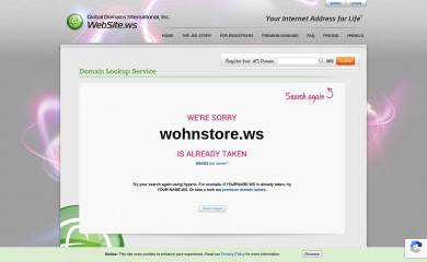 wohnstore.ws screenshot