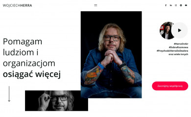 wojciechherra.pl screenshot
