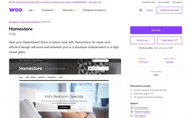 Homestore screenshot