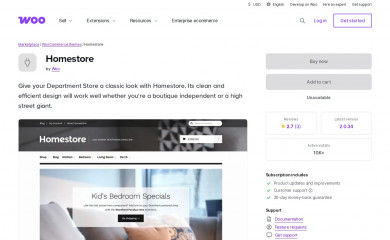 Homestore screenshot