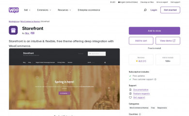 Storefront screenshot