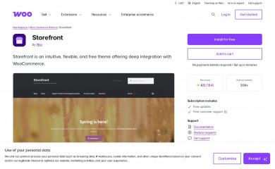 https://woocommerce.com/products/storefront/ screenshot