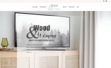 woodandwoman.fr screenshot