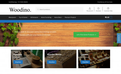 woodino.com screenshot