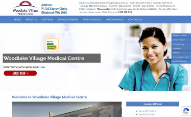 woodlakevillagemedical.com.au screenshot