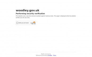 woodley.gov.uk screenshot