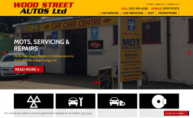 woodstreetautos.co.uk screenshot
