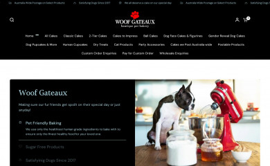 woofgateaux.com.au screenshot