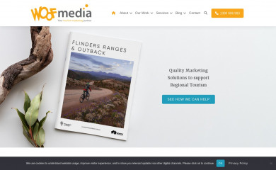 http://woofmedia.com.au screenshot