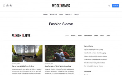 https://woolthemes.com/fashion-sleeve/ screenshot