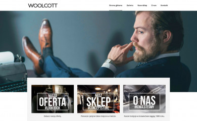 woolcott.eu screenshot