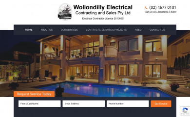 wollondillyelectrical.com.au screenshot